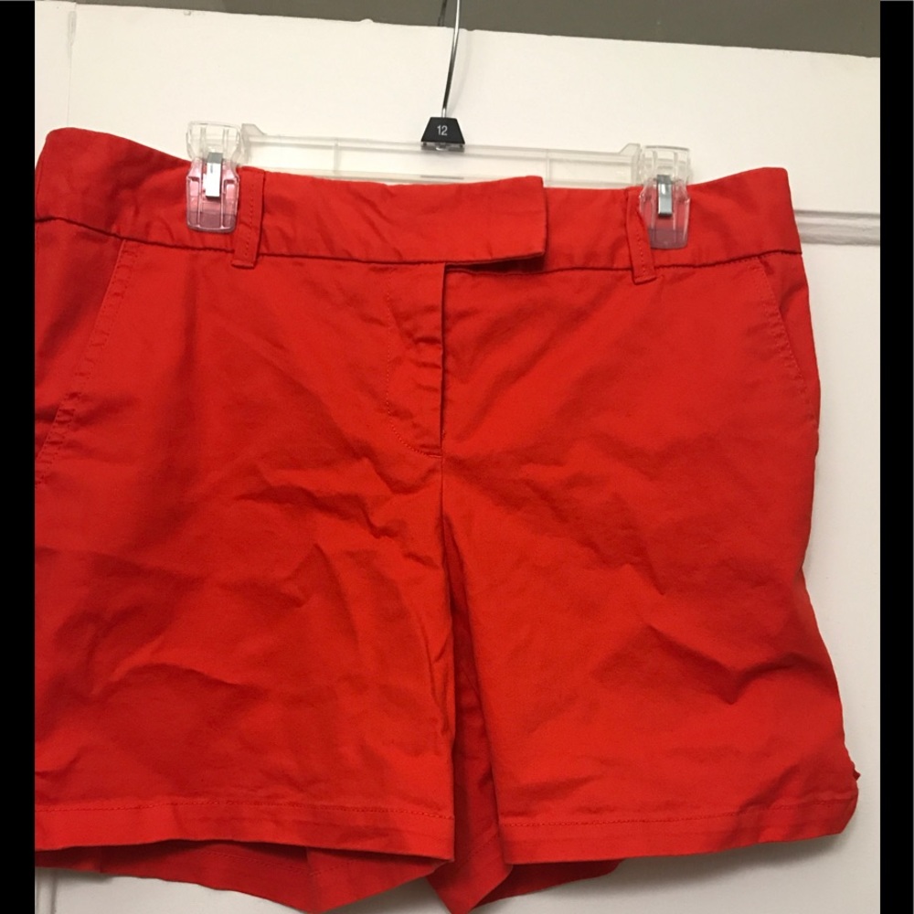 Orange shorts size 10 Ann Taylor Loft . So pretty